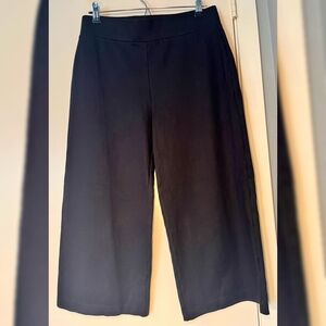 Ann Taylor Factory Black Wide Leg Pants